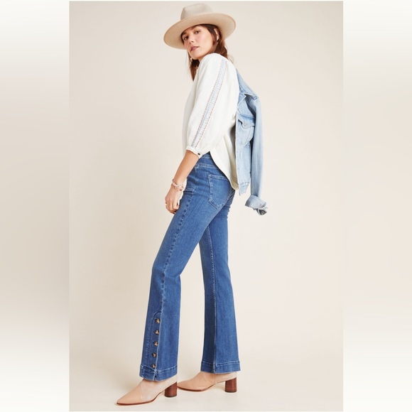 Pilcro and the Letterpress bootcut jeans from Anthropologie - Picture 1 of 6